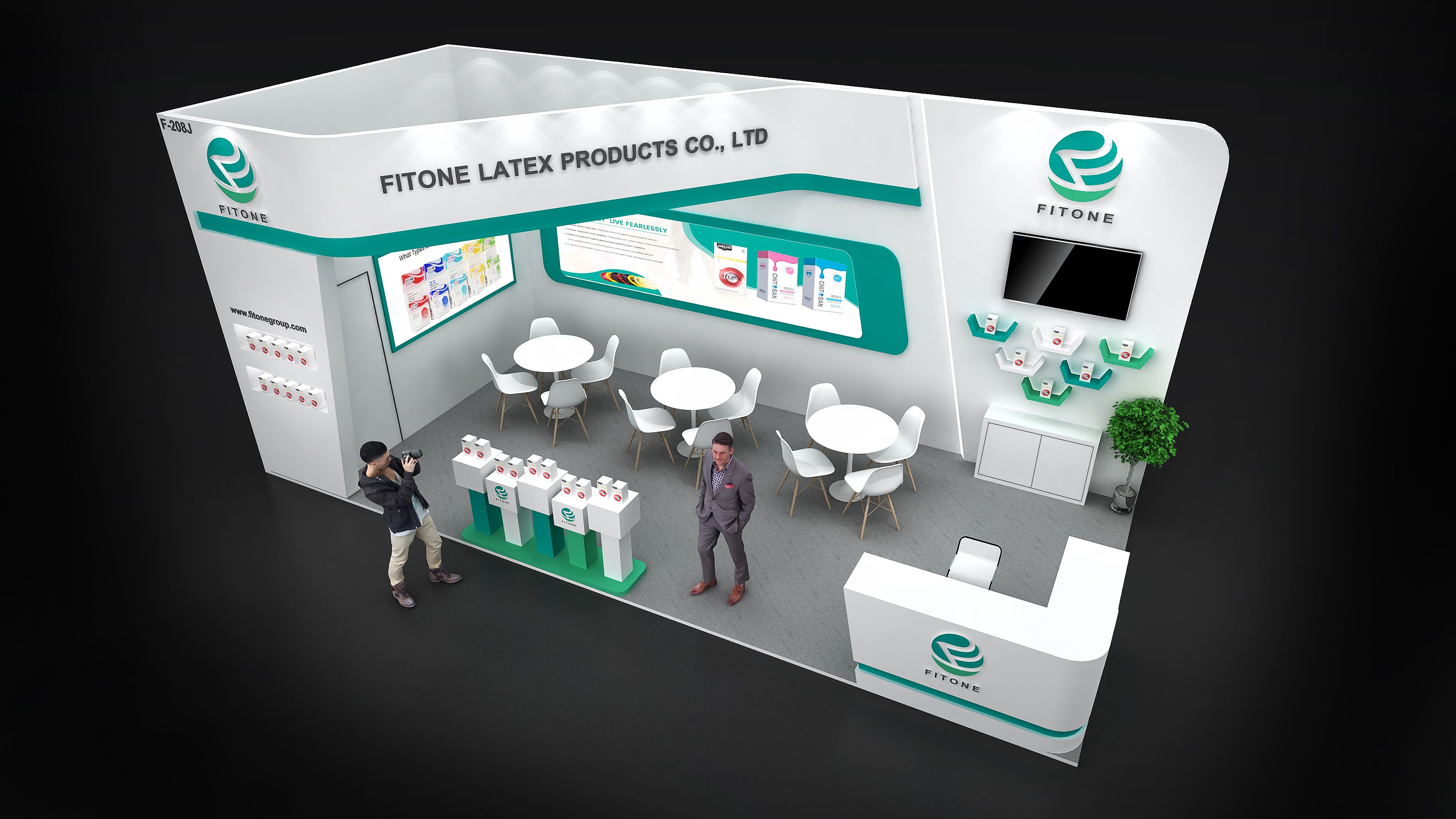 年產(chǎn)值達(dá)30億元，匯通集團(tuán)展臺(tái)傳達(dá)科技前衛(wèi)元素