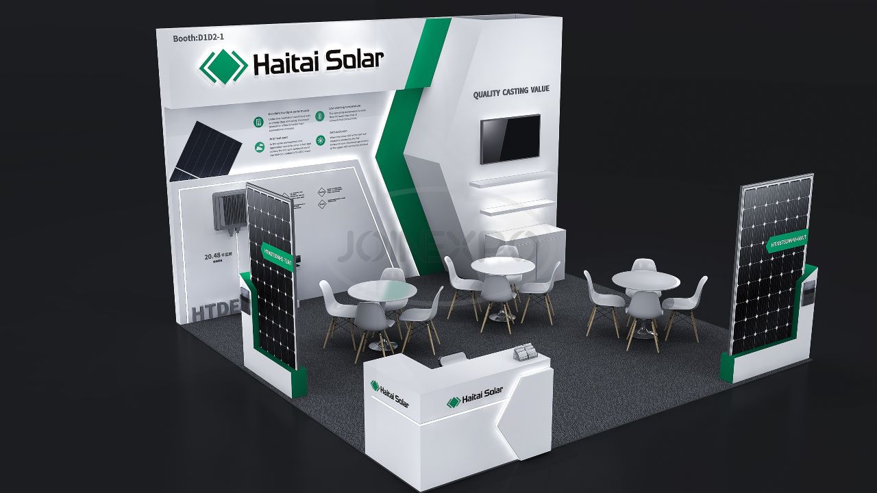 印尼雅加達(dá)展臺(tái)設(shè)計(jì)搭建 | 海泰新能獲得印尼儲(chǔ)能展觀眾青睞