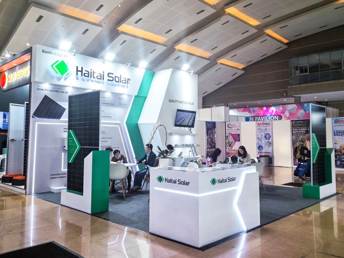印尼雅加達(dá)展臺(tái)設(shè)計(jì)搭建 | 海泰新能獲得印尼儲(chǔ)能展觀眾青睞