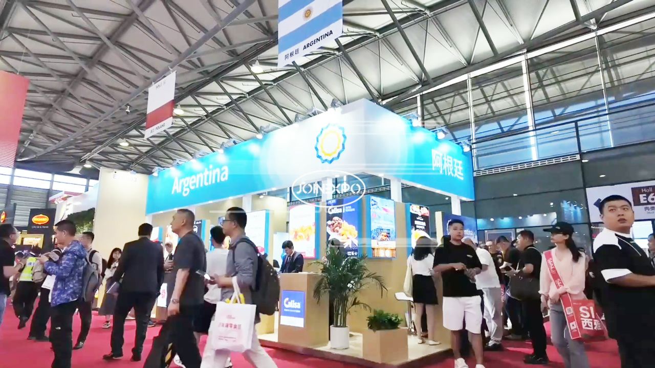 上海食品展展臺搭建 | SIAL食品展阿根廷國家館展位獨具特色